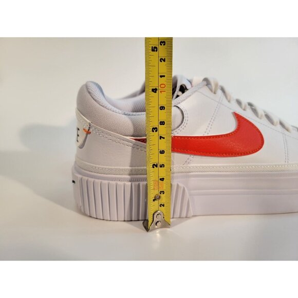 Nike Court Legacy Lift Platform Shoes Sneakers Womens Size 10 White DZ5203-100 - Picture 8 of 12